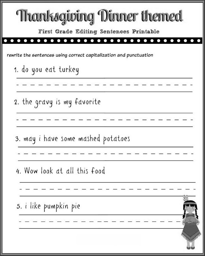 12 Good Examples Of 1st Grade Worksheets Free Download Worksheet Hero