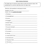 17 Sentence Structure Worksheets 2Nd Grade