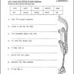 20 Complete Sentence Worksheets 3rd Grade Simple Template Design