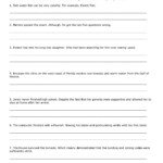 20 Complete Sentences Worksheets 4th Grade Worksheet From Home