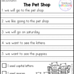 2nd Grade Handwriting Practice Sentences Free Thekidsworksheet