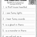 2nd Grade Sentence Editing Worksheets Shawn Woodard s Reading Worksheets