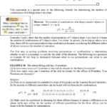 30 Permutations And Combinations Worksheet Answers Education Template