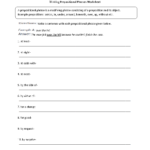 33 Prepositional Phrases Worksheet 5th Grade Free Worksheet Spreadsheet