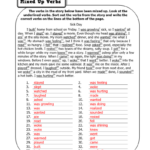 3rd CCSS Mixed Up Verbs