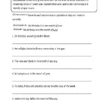 4 Worksheet Free Grammar Worksheets First Grade 1 Sentences Fragments