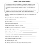 4 Worksheet Free Grammar Worksheets Third Grade 3 Sentences Simple