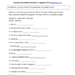 4th Grade Common Core Language Worksheets