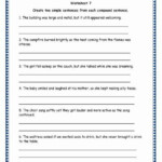 50 Compound Sentences Worksheet With Answers In 2020 Complex
