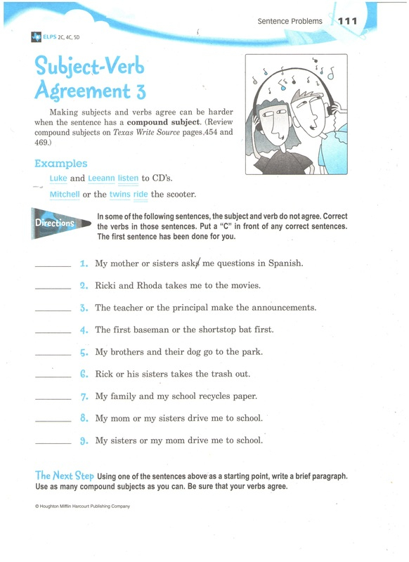 6 1 Traits Series Conventions Sentence Fluency Grammar 101 