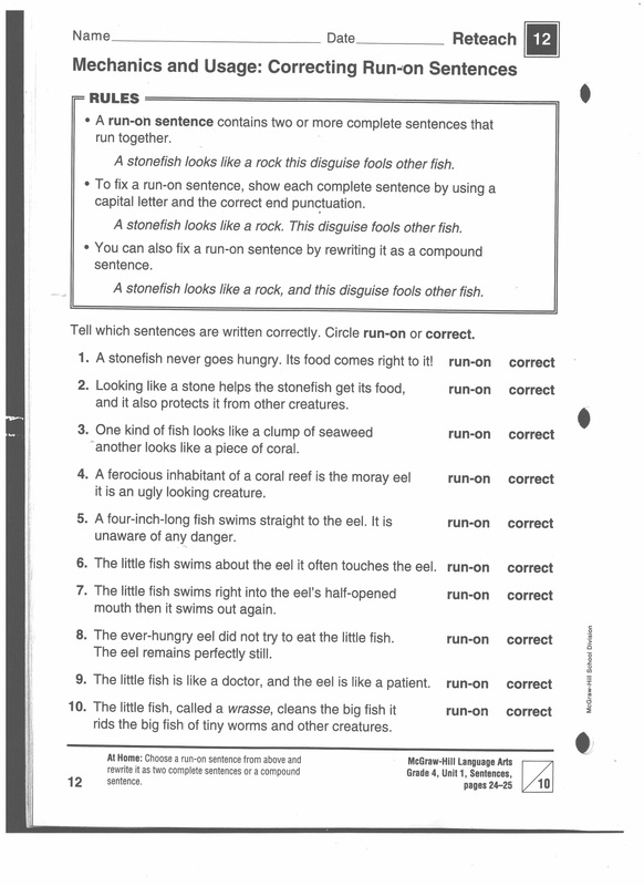 6 1 Traits Series Conventions Sentence Fluency Grammar 101 