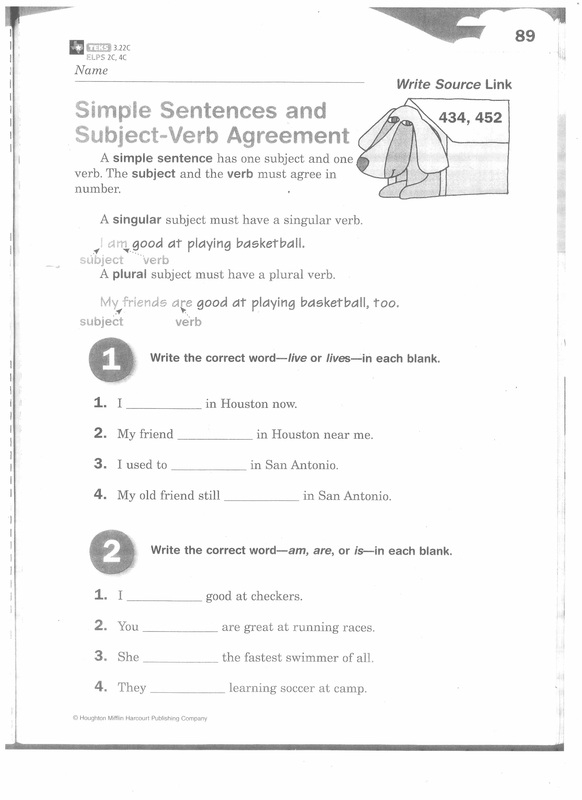 6 1 Traits Series Conventions Sentence Fluency Grammar 101 