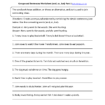 7th Grade Conjunction Worksheets Thekidsworksheet