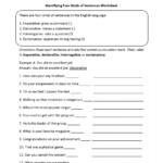 9 5Th Grade English Grammar Worksheets Grade Types Of Sentences