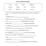 9 5Th Grade Parts Of Speech Review Worksheet Nouns Worksheet