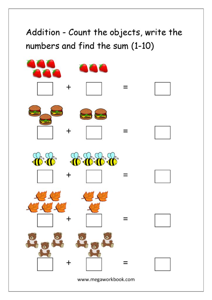 Addition Worksheets Math Addition Worksheets Basic Math Worksheets 