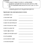 Capitalization Worksheets Titles Capitalization Worksheets