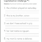 Challenging Worksheets For 1st Grade