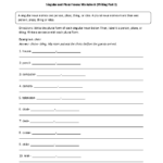 Change Sentences From Singular To Plural Worksheets Pdf