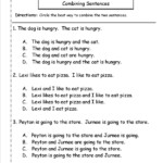 Combining Sentences Worksheet Combining Sentences Complex Sentences