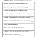 Complete Incomplete Sentences Worksheet 1