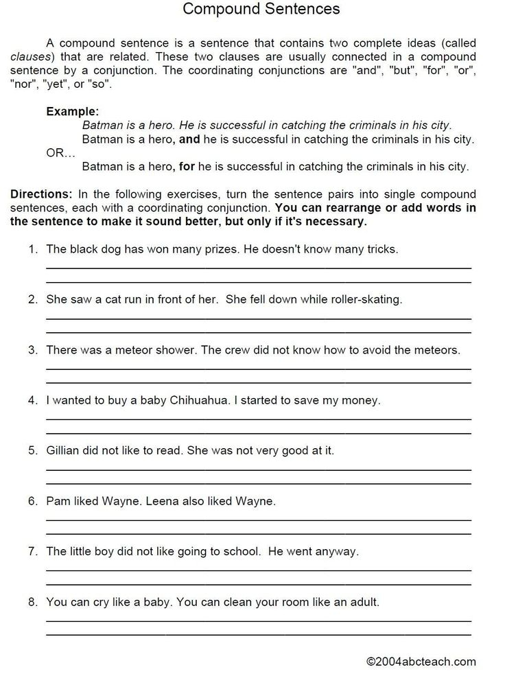 Complete Sentence Worksheets 4th Grade Pin By Melinda Sanderson On 