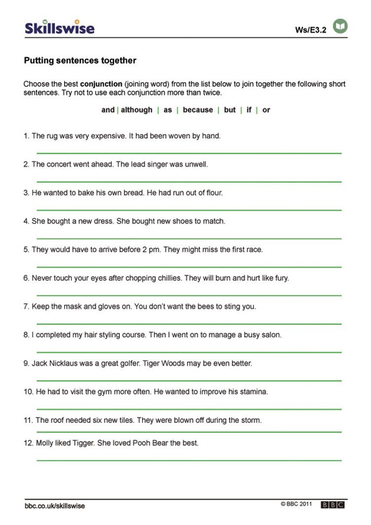 Compound Complex Sentences Worksheet 6 Best Of Printable Grammar
