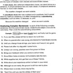 Compound Complex Sentences Worksheet With Answer Key Pdf Thekidsworksheet