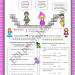 Compound Sentences ESL Worksheet By VaneV