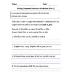 Compound Sentences Worksheet For 8th Jr High