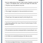 Compound Sentences Worksheet With Answers Luxury Grade 4 English