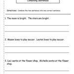 Compound Sentences Worksheets 6th Grade Simple Pound Sentences Lessons