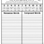 Compound Words Worksheet Superstar Worksheets