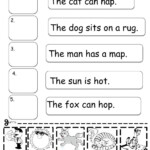 CVC Sentences Online Worksheet For Kindergarten You Can Do The