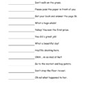 English Imperative And Exclamatory Worksheet