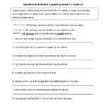 Englishlinx Capitalization Worksheets