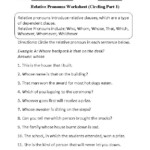 Englishlinx Pronouns Worksheets Relative Pronouns Relative