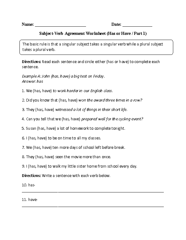 Englishlinx Verbs Worksheets Subject And Verb Verb Worksheets 