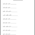 Equivalent Expressions Worksheet Grade 6 WorksSheet List