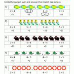 First Grade Addition Worksheets