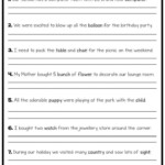 Free Printable Sentence Writing Worksheets 3rd Grade Writing Worksheets