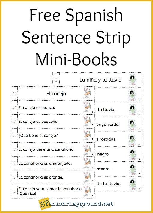 Free Printable Spanish Sentence Structure Worksheets Worksheetpedia