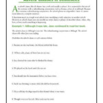 Free Printable Worksheets On Identifying Direct Objects Grade 6