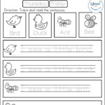 Free Sample Handwriting Practice Reading And Writing Fluency Writing