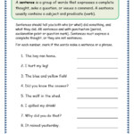 Grade 3 Grammar Topic 35 Sentence Building Worksheets Lets Share