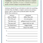 Grade 3 Grammar Topic 35 Sentence Building Worksheets With Images