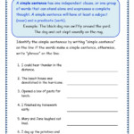 Grade 3 Grammar Topic 36 Sentence Structure Worksheets Lets Share