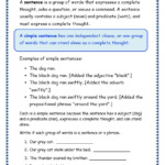 Grade 3 Grammar Topic 36 Sentence Structure Worksheets Lets Share