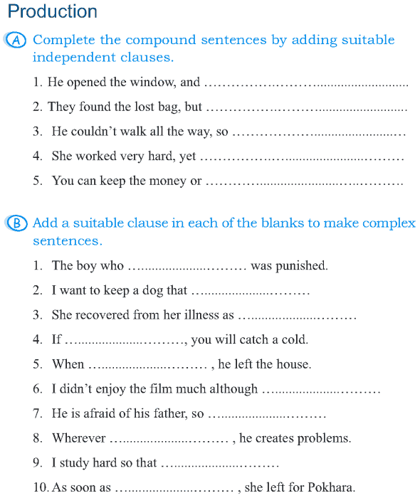 Grade 5 Grammar Lesson 6 Sentences Simple Compound And Complex 