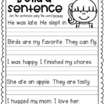 Grammar Worksheet Packet Sentences Punctuation Capitals